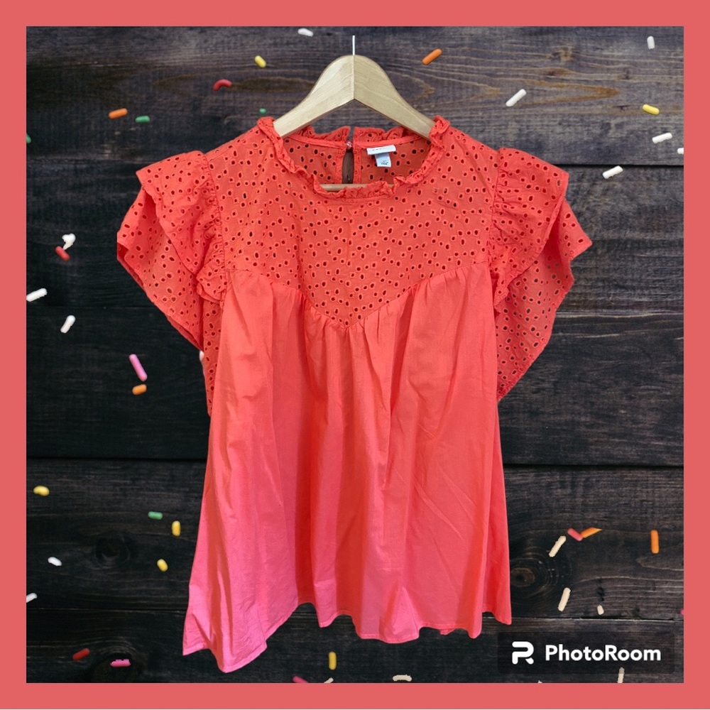 A New Day Butterfly Sleeve Top size xl